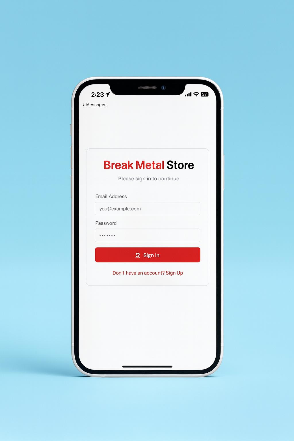 PMD Dashboard - Login