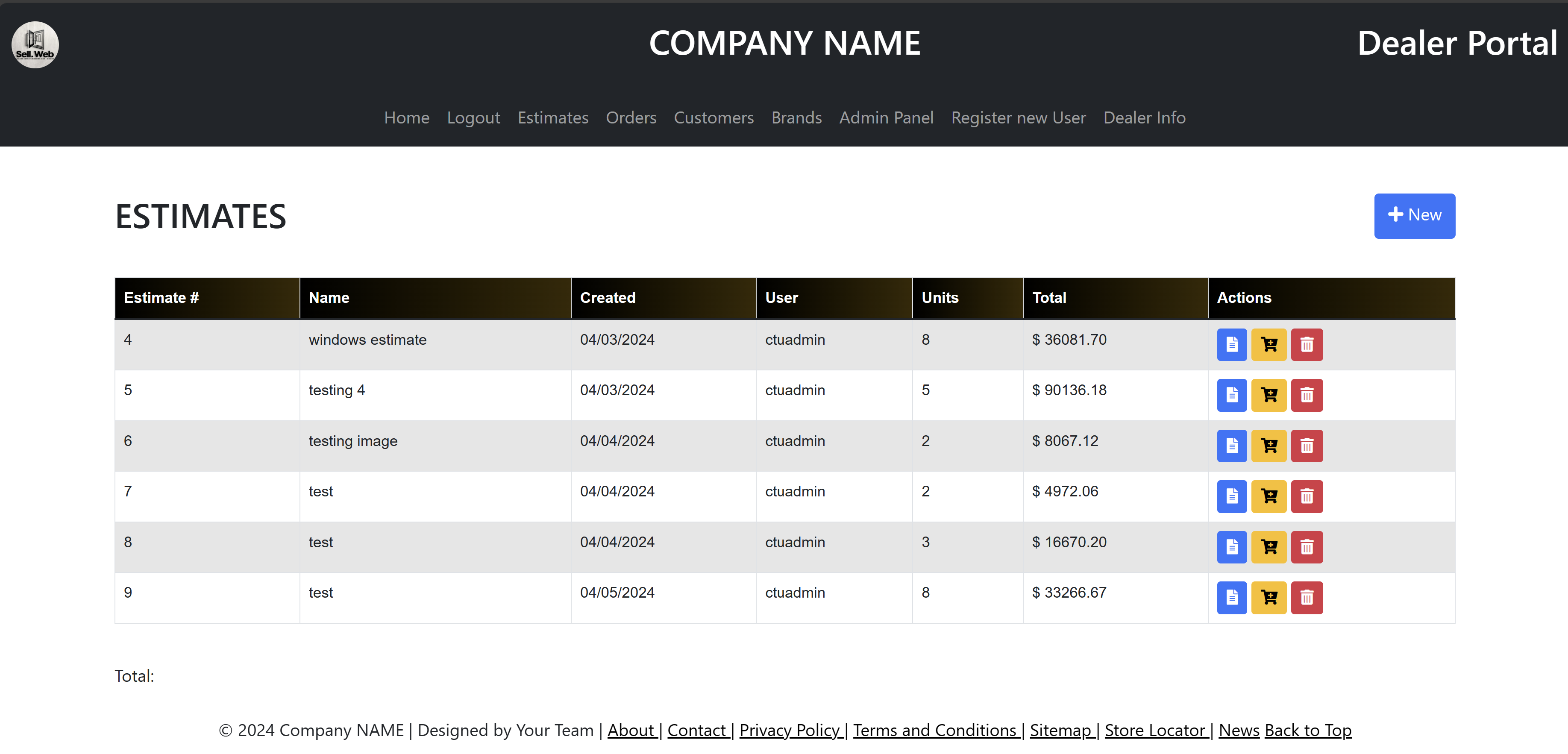 Analytics Dashboard - Desktop